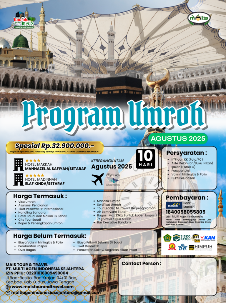 MAIS FLYER PUSAT AGUSTUS 2025