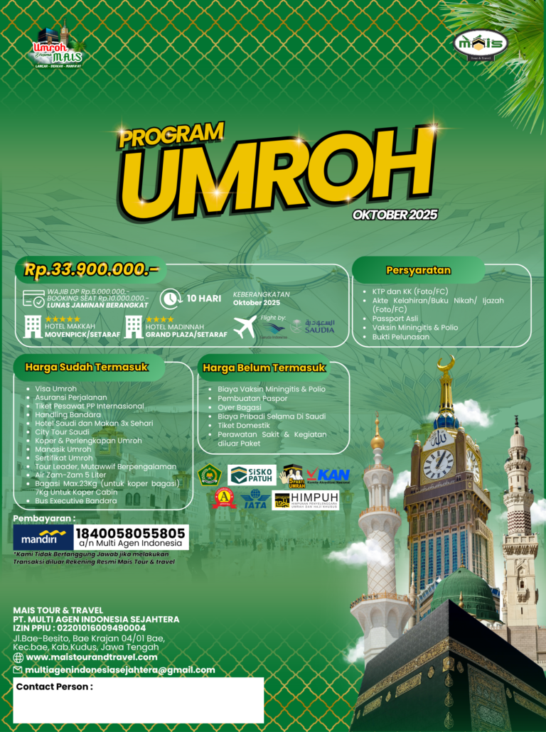 MAIS FLYER PUSAT OKTOBER 2025